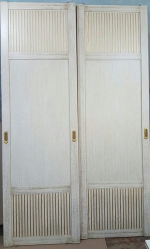 Двери для шкафа купе с фрезеровкой Сальск